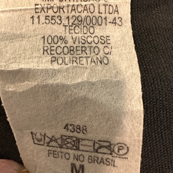 Black  Faux Leather Shorts - Picture 5 of 5